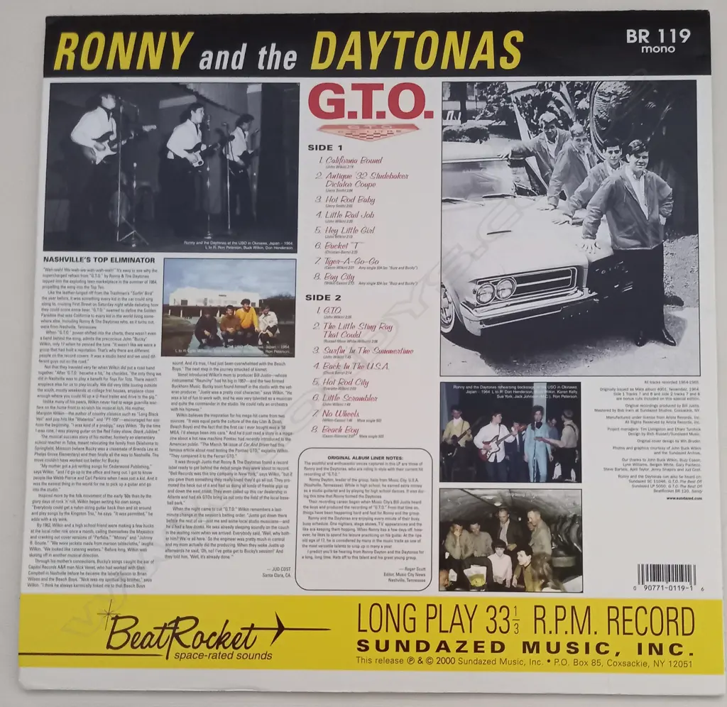 Ronny & The Daytonas, G.T.O. Image 1++