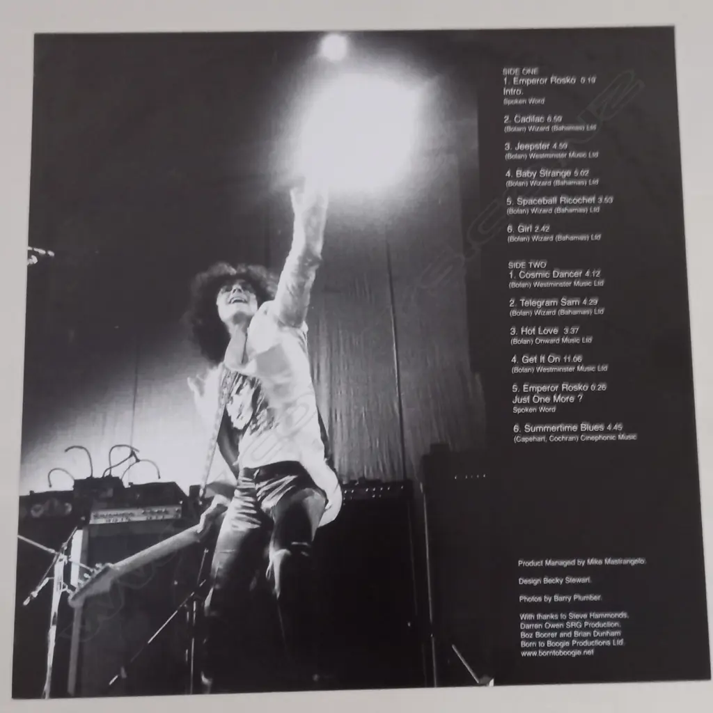 T. Rex, Live At Wembley 1972 Image 1++