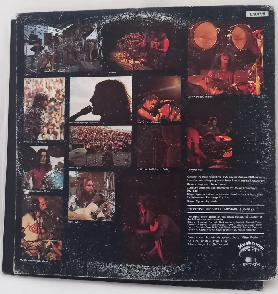 Various, The Great Australian Rock Festival, Sunbury 1973 Image 1++