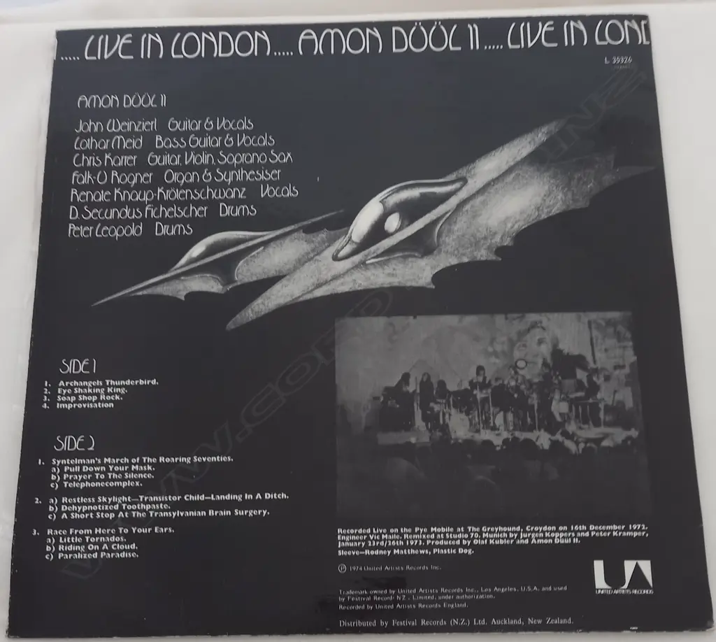 Amon Dool II, Live In London Image 1++