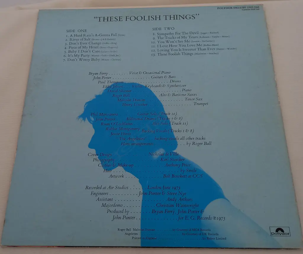 Bryan Ferry, These Foolish Things Image 1++