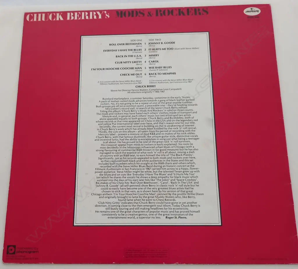 Chuck Berry, Mods & Rockers Image 1++