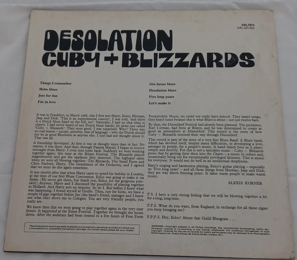 Cuby + Blizzards, Desolation Image 1++