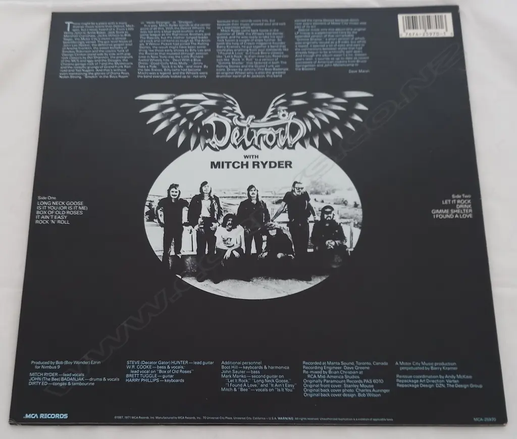 Detroit (2) With Mitch Ryder, Detroit Image 1++
