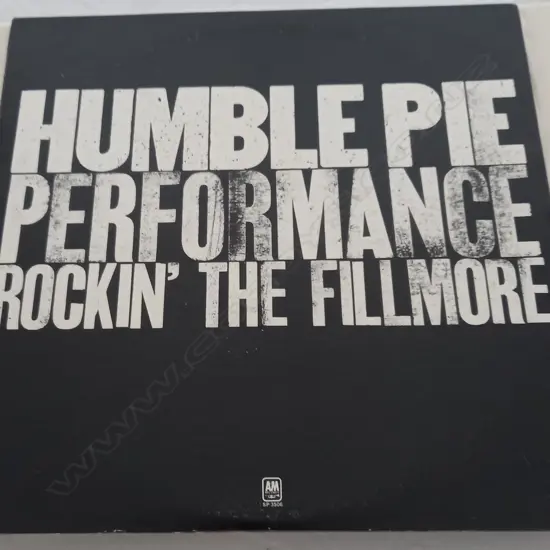 Humble Pie, Performance: Rockin' The Fillmore