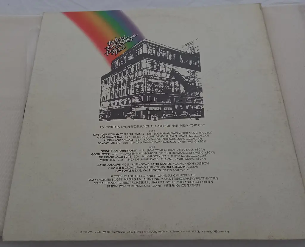 It's A Beautiful Day, At Carnegie Hall Image 1++