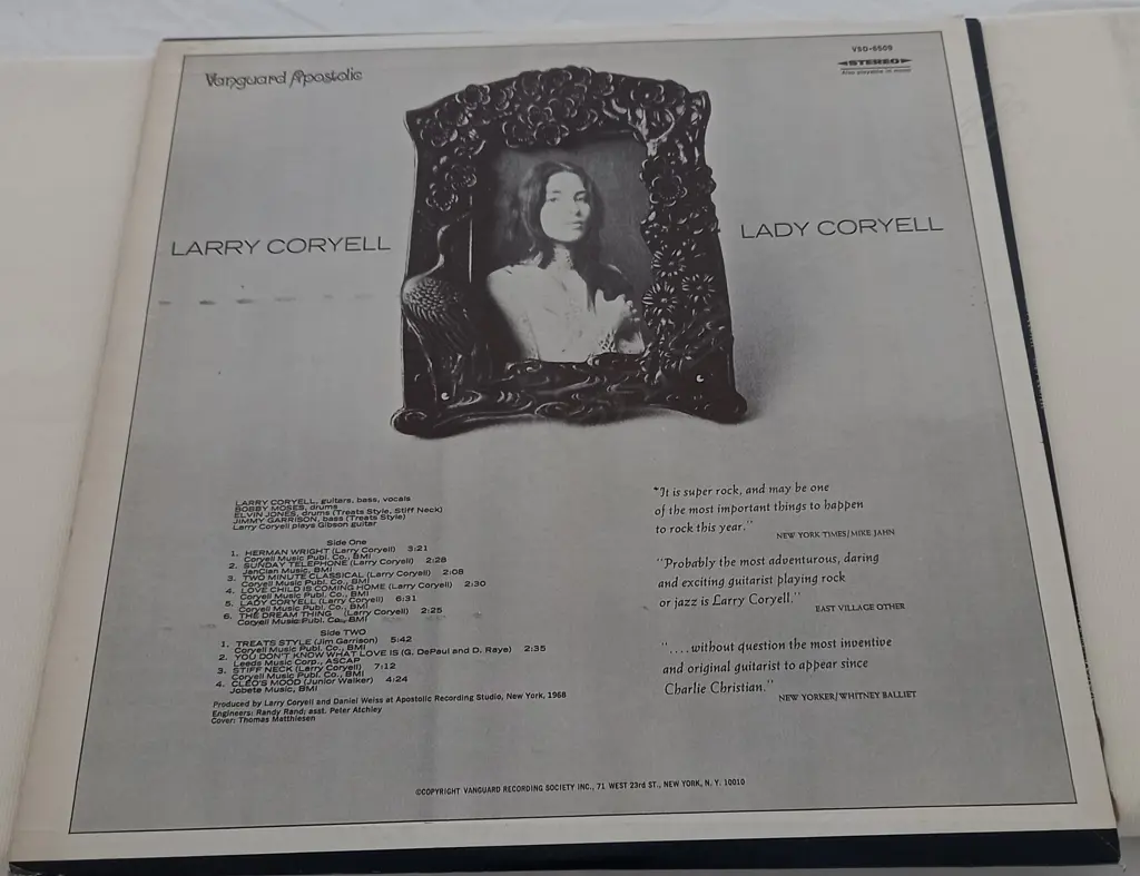 Larry Coryell, Lady Coryell Image 1++