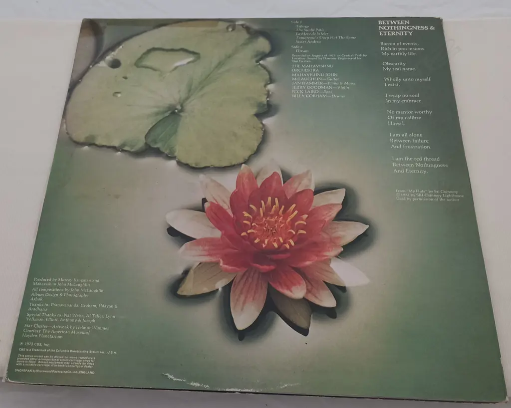 Mahavishnu Orchestra, Between Nothingness & Eternity Image 1++