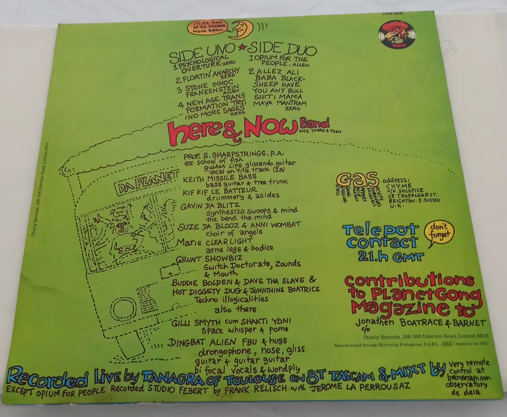 Planet Gong (2), Live Floating Anarchy 1977 Image 1++