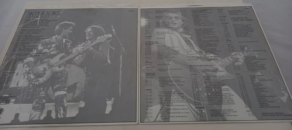 Skyhooks, Live! Be In It Image 1++
