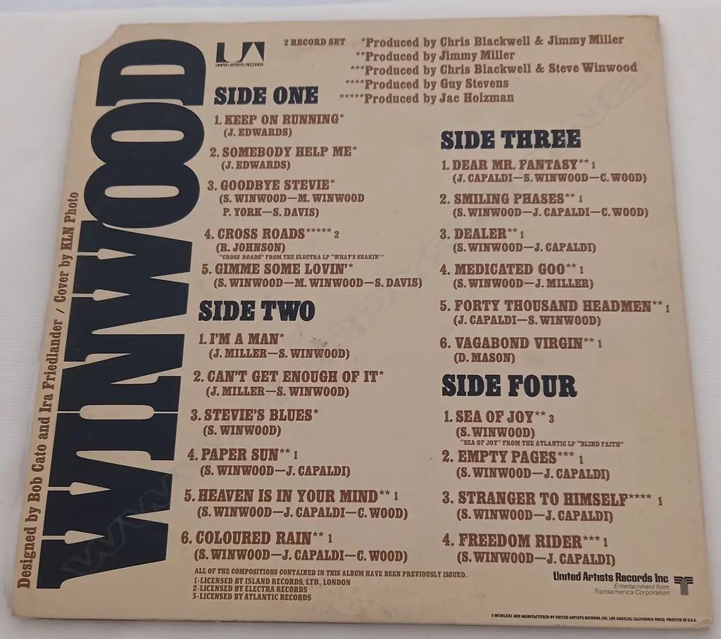 Steve Winwood, Winwood Image 1++