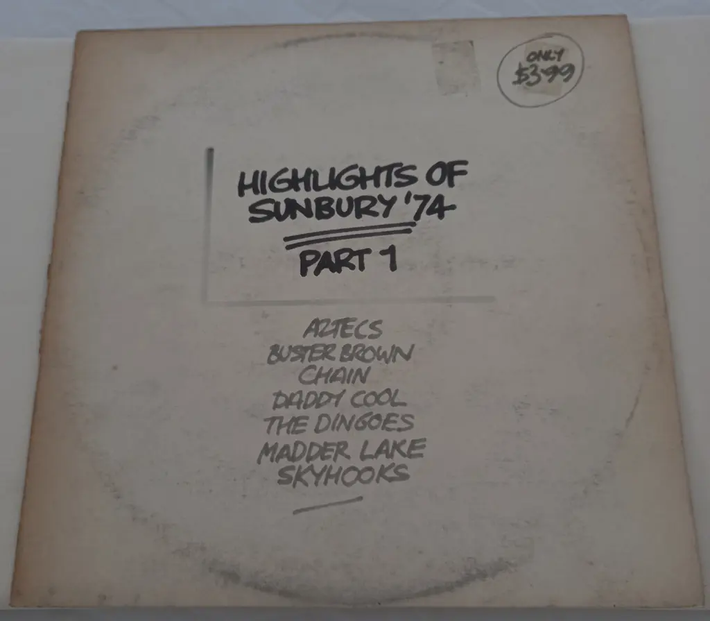 Various, Highlights Of Sunbury '74 Part 1 Image 1++