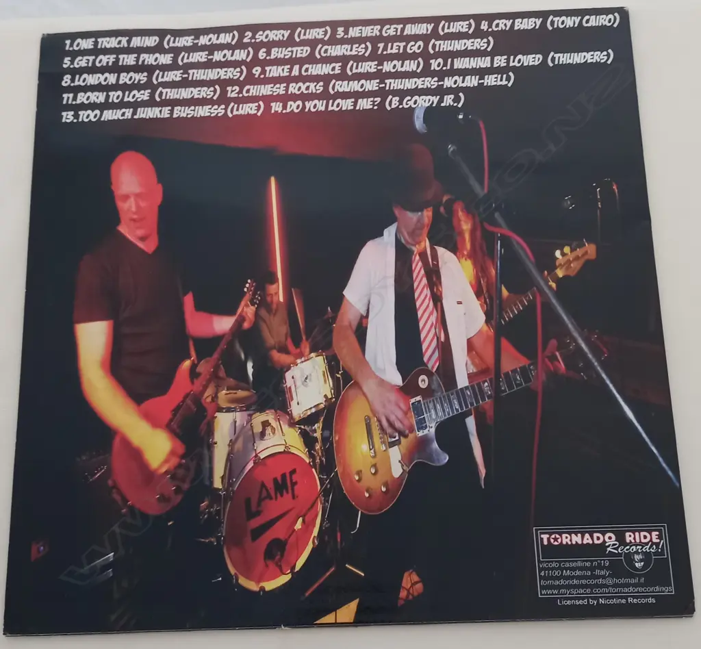 Walter Lure, Live In Berlin Image 1++