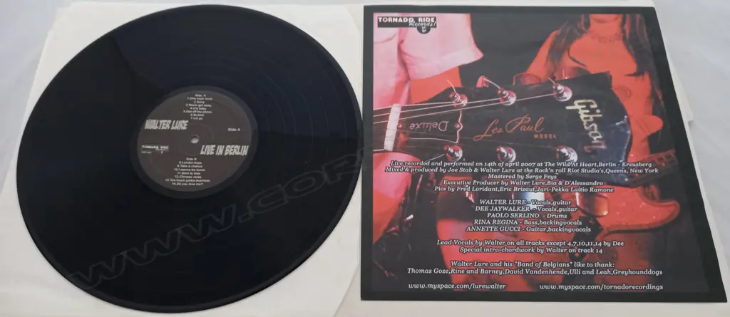 Walter Lure, Live In Berlin Image 1++