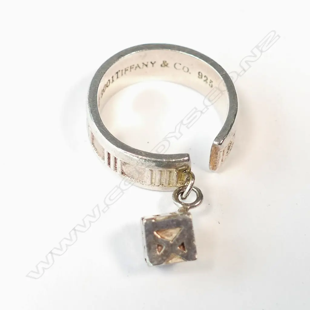 SILVER RING MARKED TIFFANY & CO. Image 1++