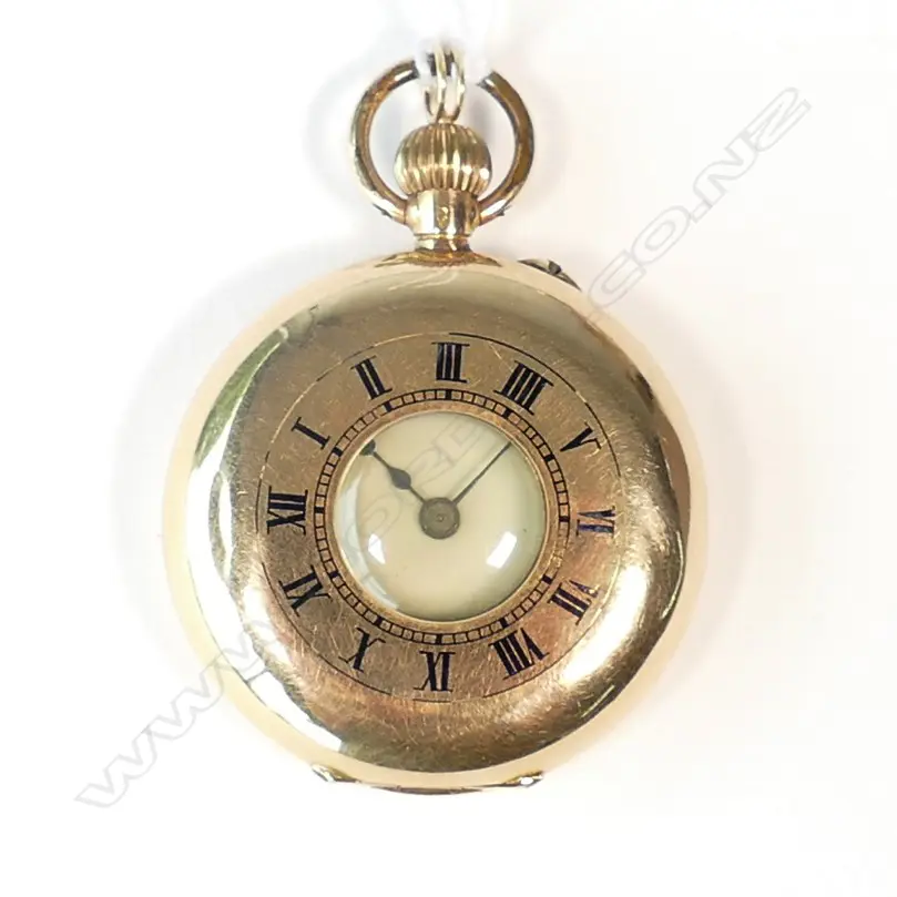 14CT GOLDLADIES 1/2 HUNTER MID SIZE 28GMS Image 1++