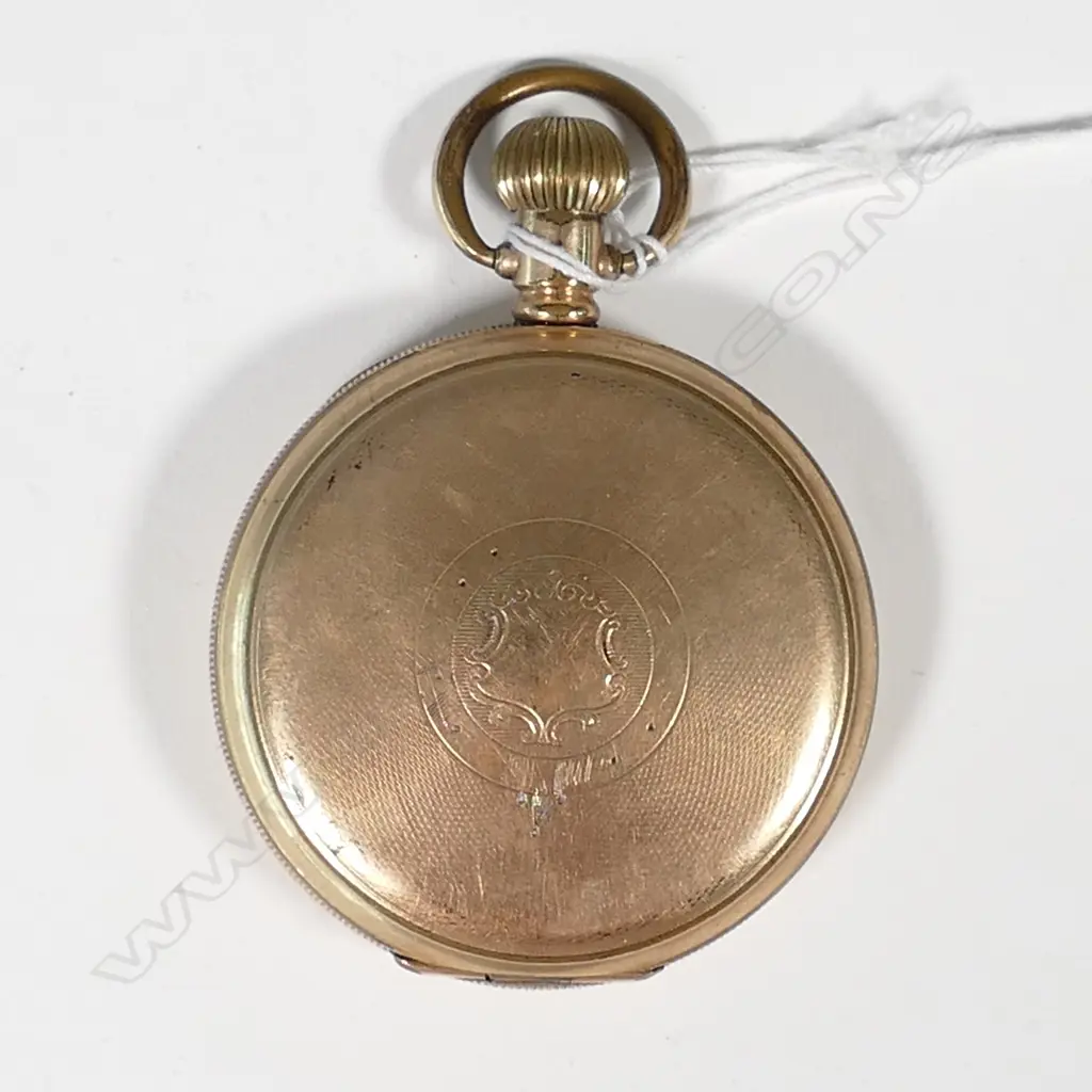 EARLY 20THC ROLEX GOLD PLATED POCKET WATCH... Image 1++