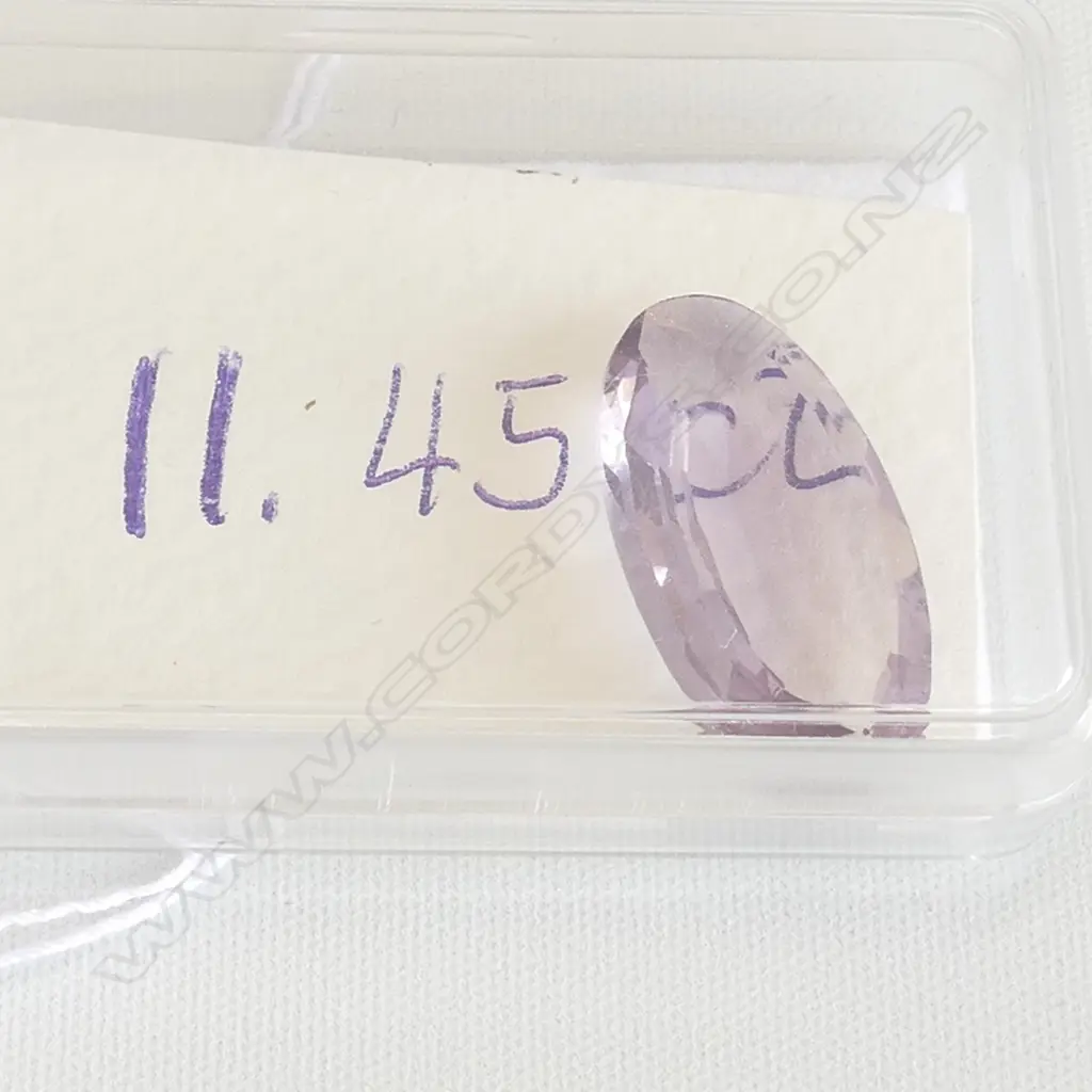 LARGE OVAL CUT AMETHYST 11.45CT Image 1++