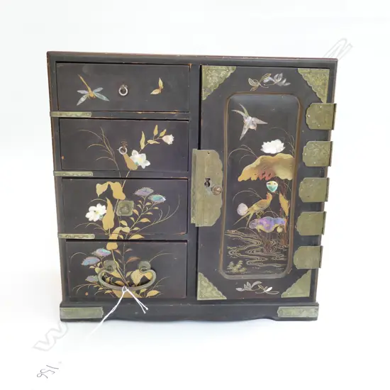 JAPANESE JEWELRY BOX 235MM H