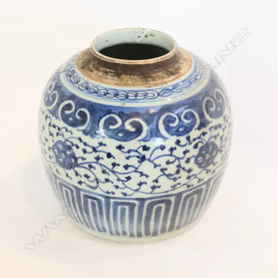 B + W MING GINGER JAR H. 175MM