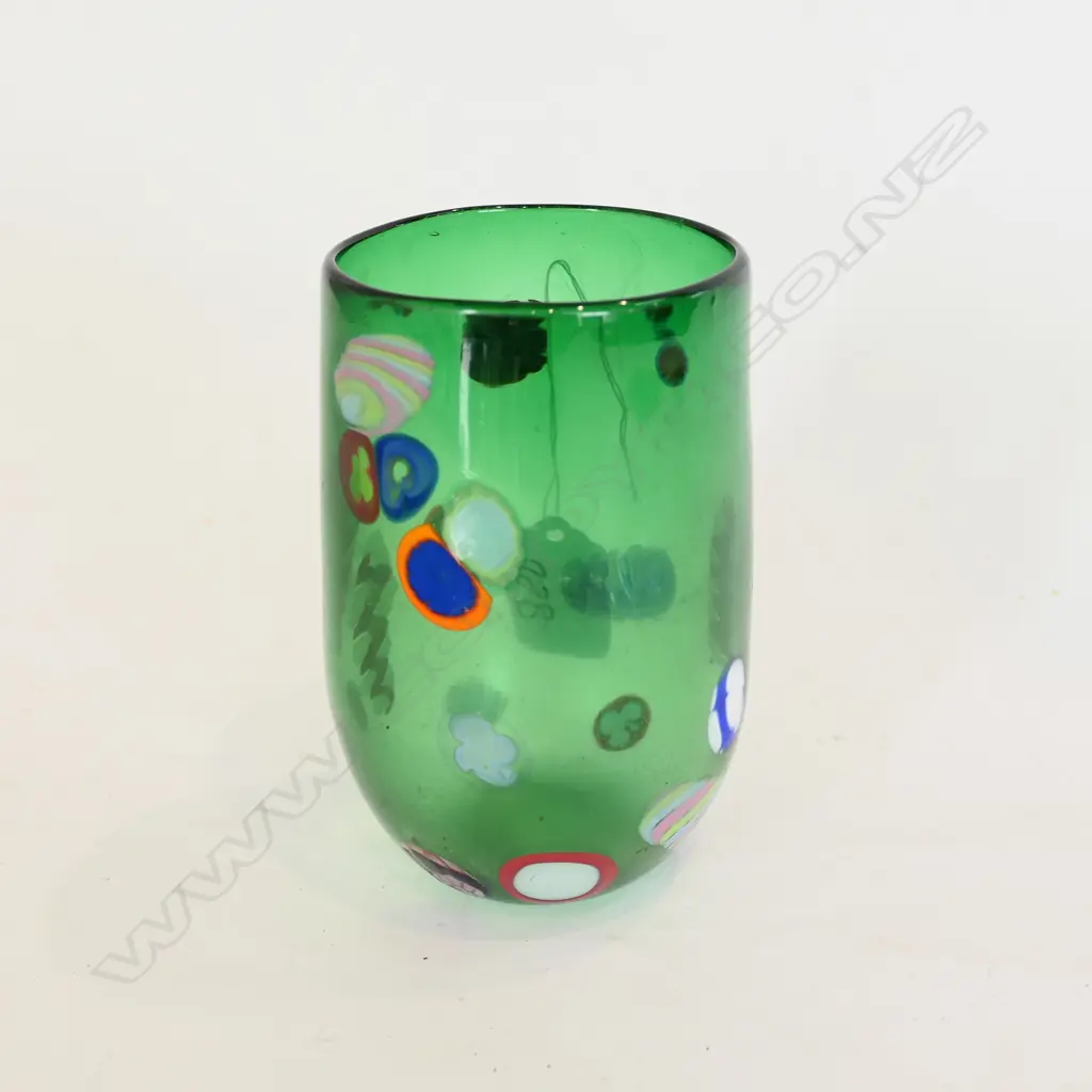 GARY NASH SIGNED VASE '98 135MM H Image 1++