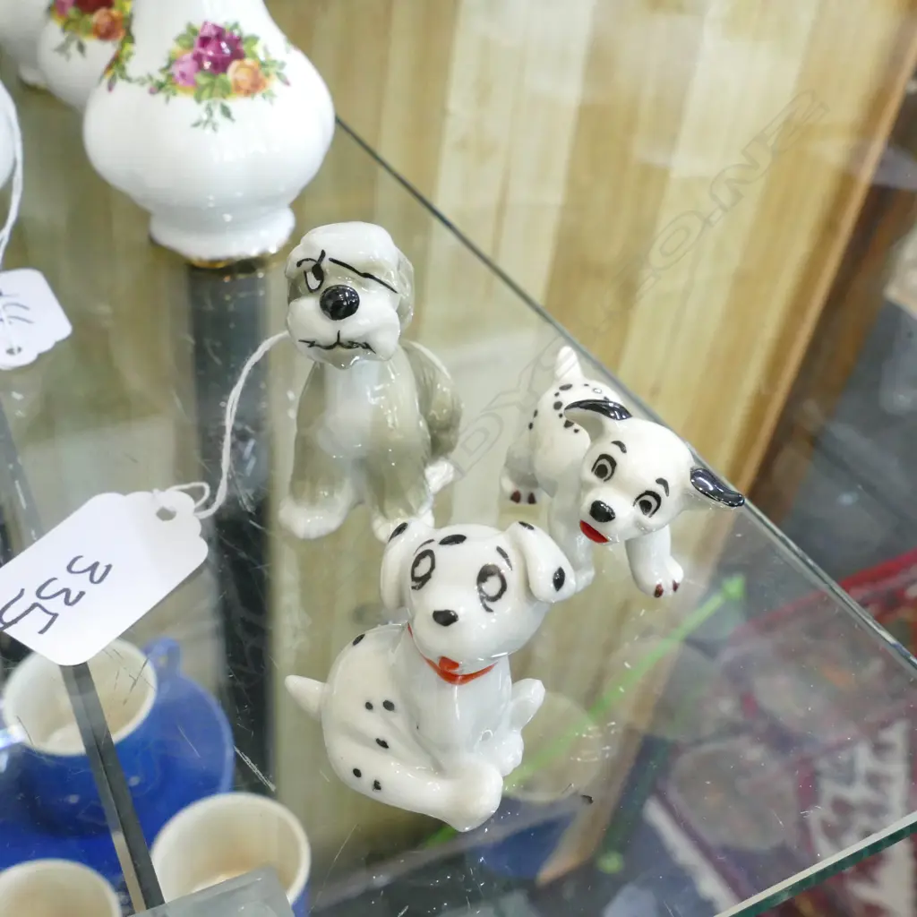 WADE 101 DALMATIONS, 1961 'THE COLONEL' 'ROLLY' 'LUCKY' Image 1++