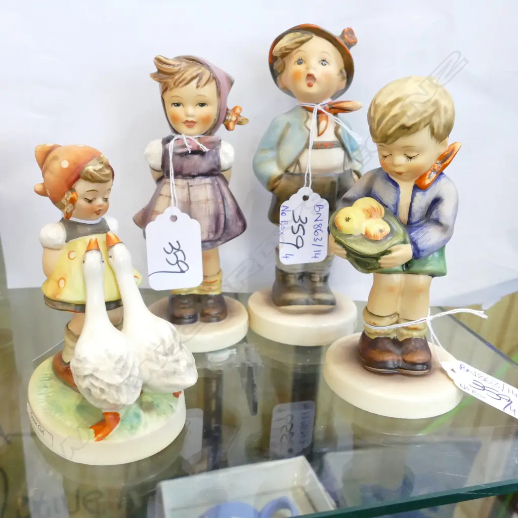 4 HUMMEL FIGURINES Image 1++