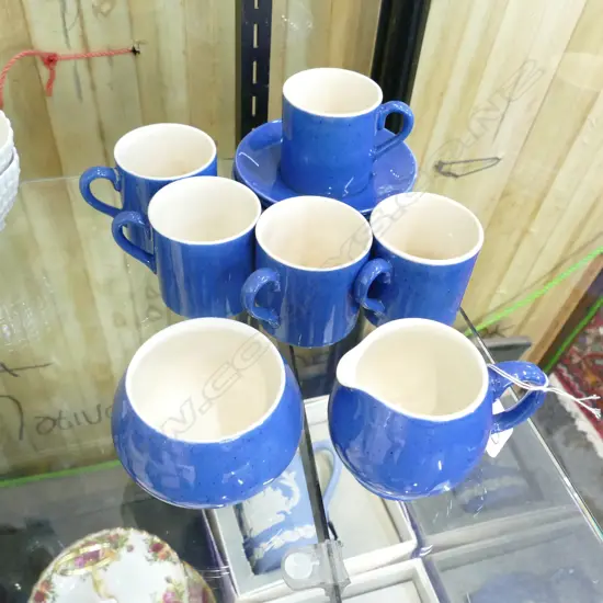 MOORCROFT 12 PC COFFEE SET