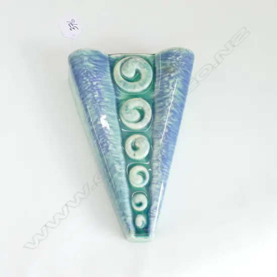 ART DECO WALL POCKET VASE