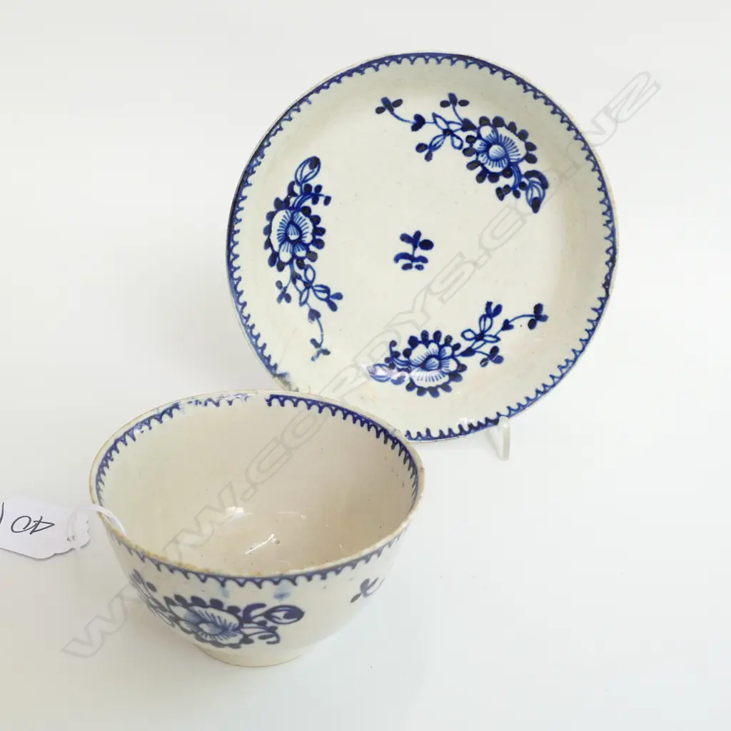 PENNINGTON TEA BOWL ANS SAUCER C 1813 Image 1++