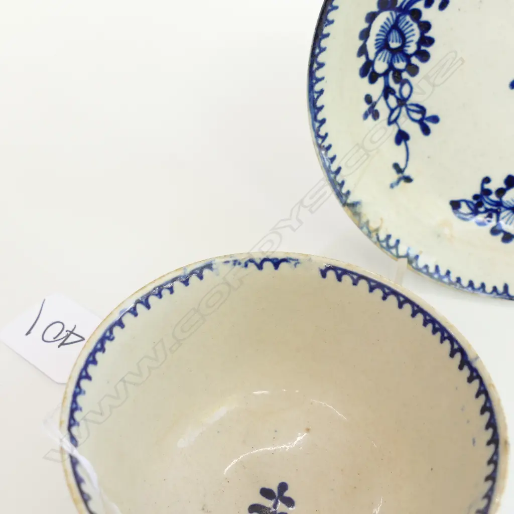 PENNINGTON TEA BOWL ANS SAUCER C 1813 Image 1++