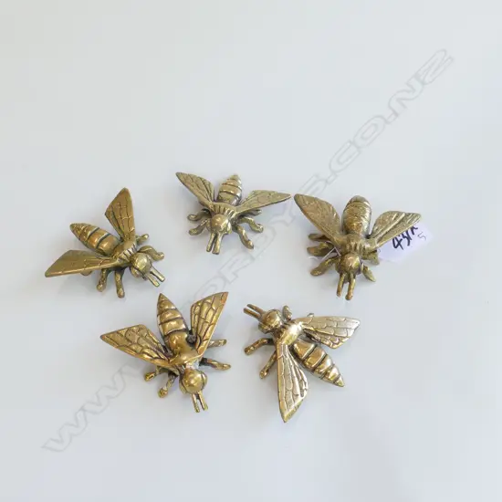 5 BRASS BEES 70MM L