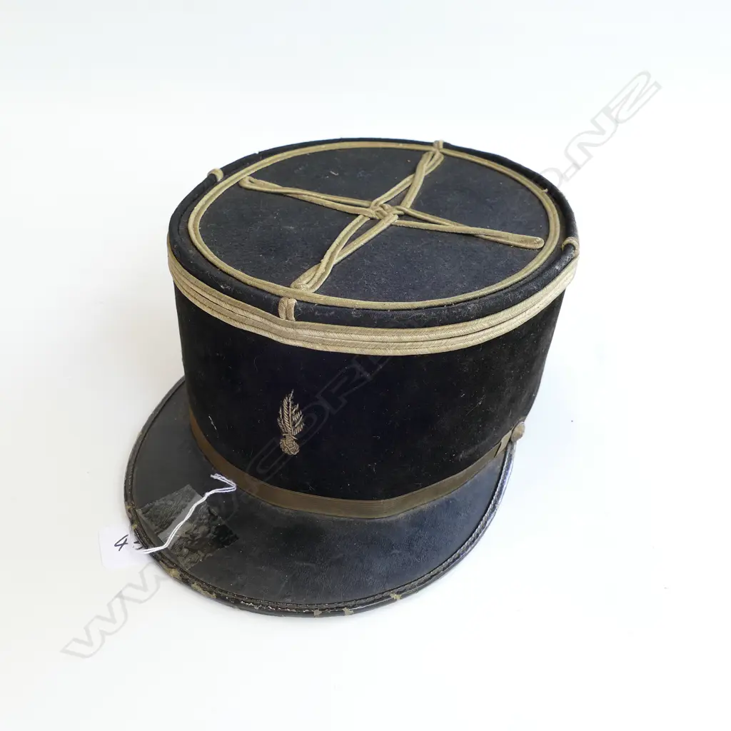 FRENCH BLACK VELVET CAP 260MM L Image 1++