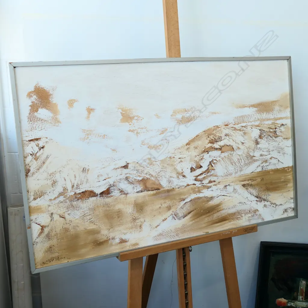 SUZANNE GOLDBERG ABSTRACT OIL 930MM L 575MM H Image 1++