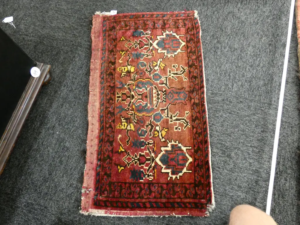 ANTIQUE ERSARI TURKMAN CUSHION COVER 400MM X 700MM Image 1++