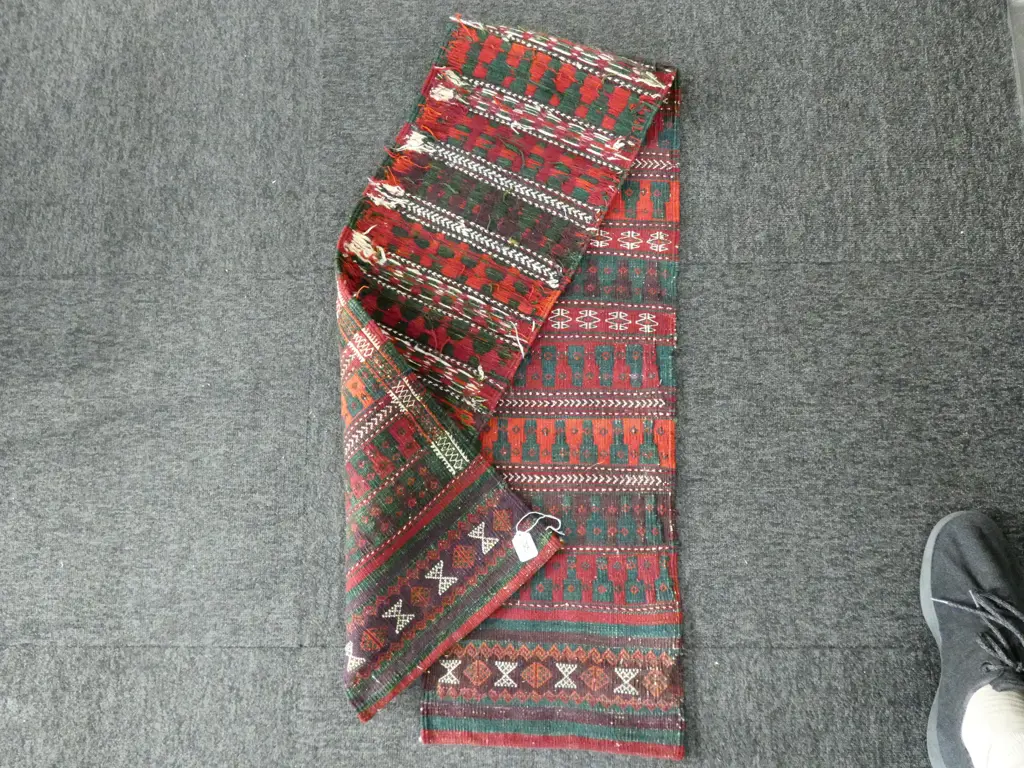 AFGHANISTAN BALUCHI LONG BAG FACE 1900MM L 315MM W Image 1++