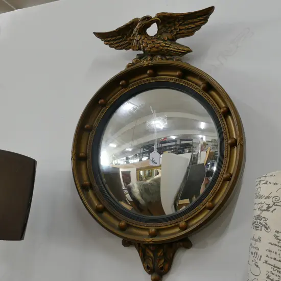 EMPIRE / FEDERAL STYLE CONVEX MIRROR 700MM H