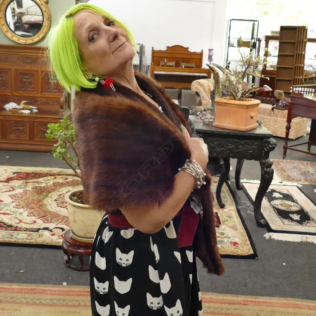 FUR STOLE  Image 1++