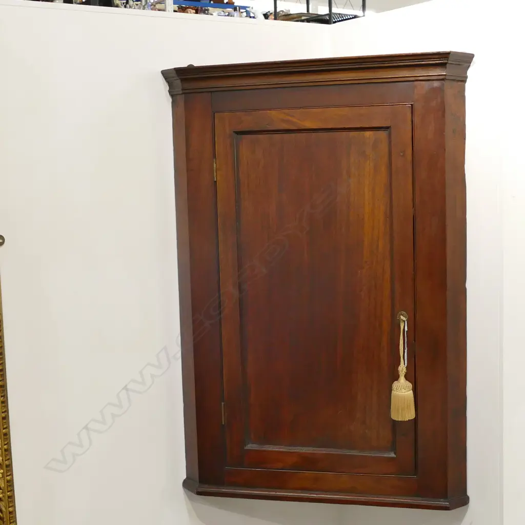 GEOIII OAK CORNER CABINET 1000MM H Image 1++