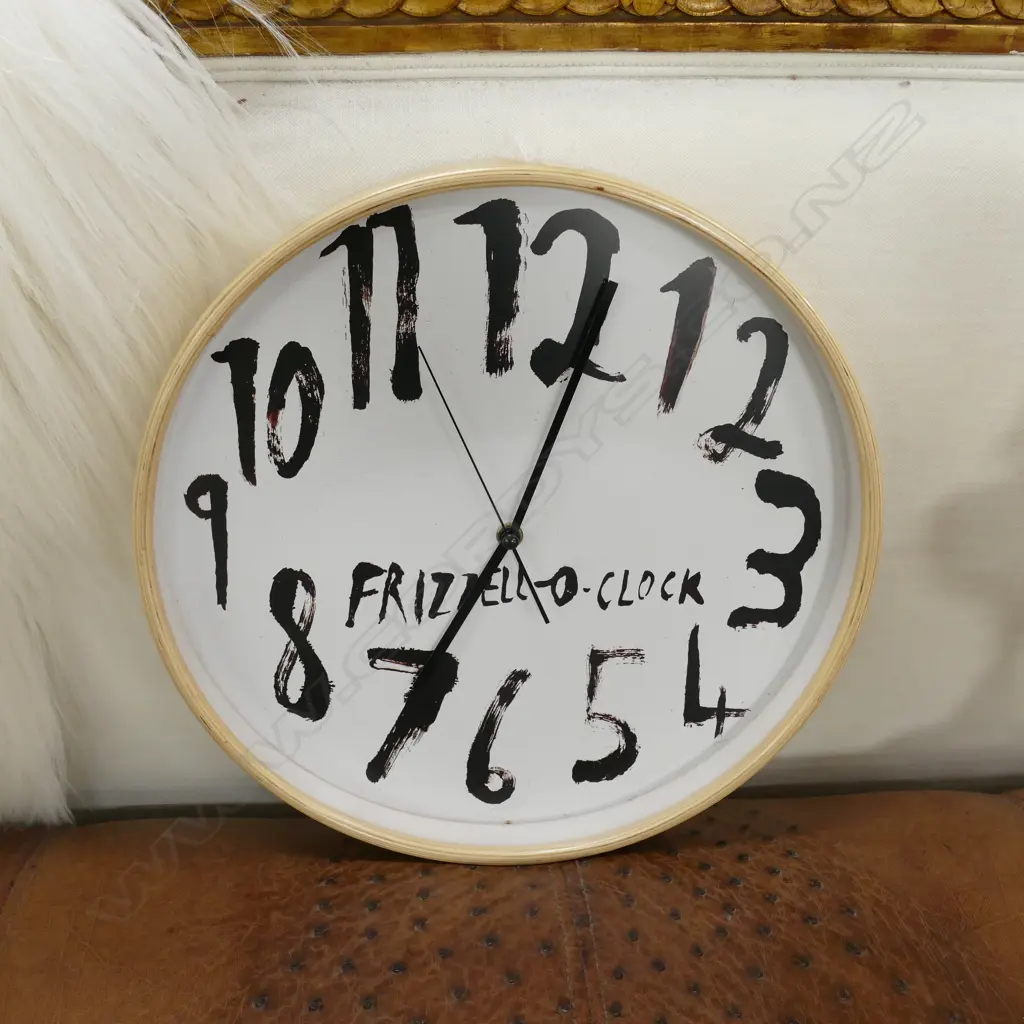 DICK FRIZZELL CIRCULAR CLOCK Image 1++