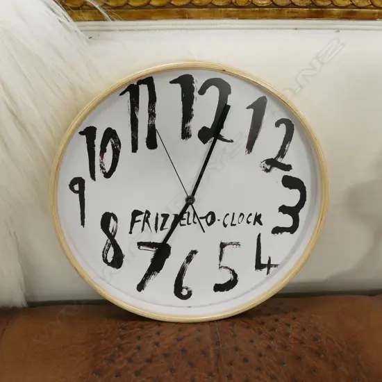 DICK FRIZZELL CIRCULAR CLOCK