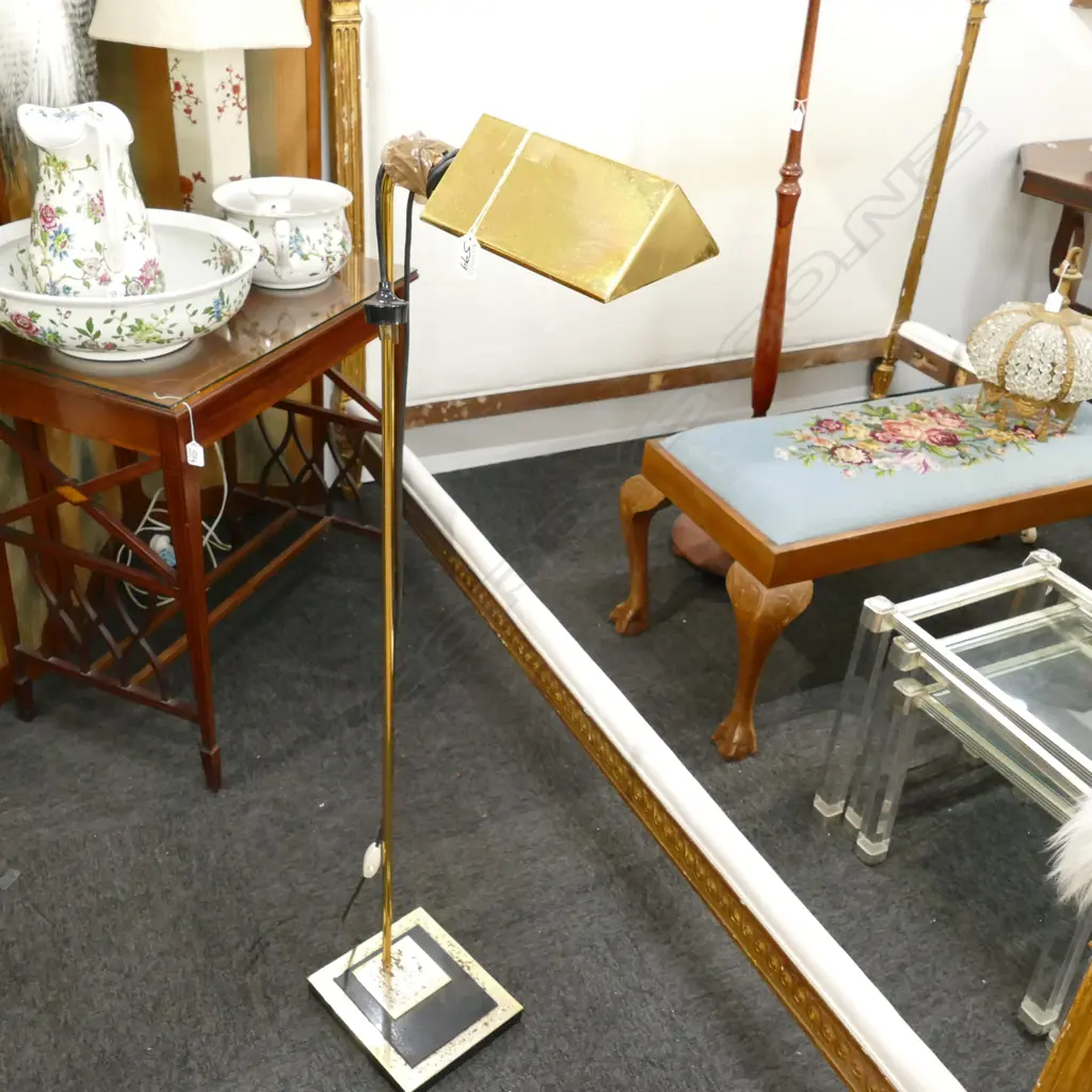 BRASS BEDSIDE LAMP 1210MM H AF Image 1++