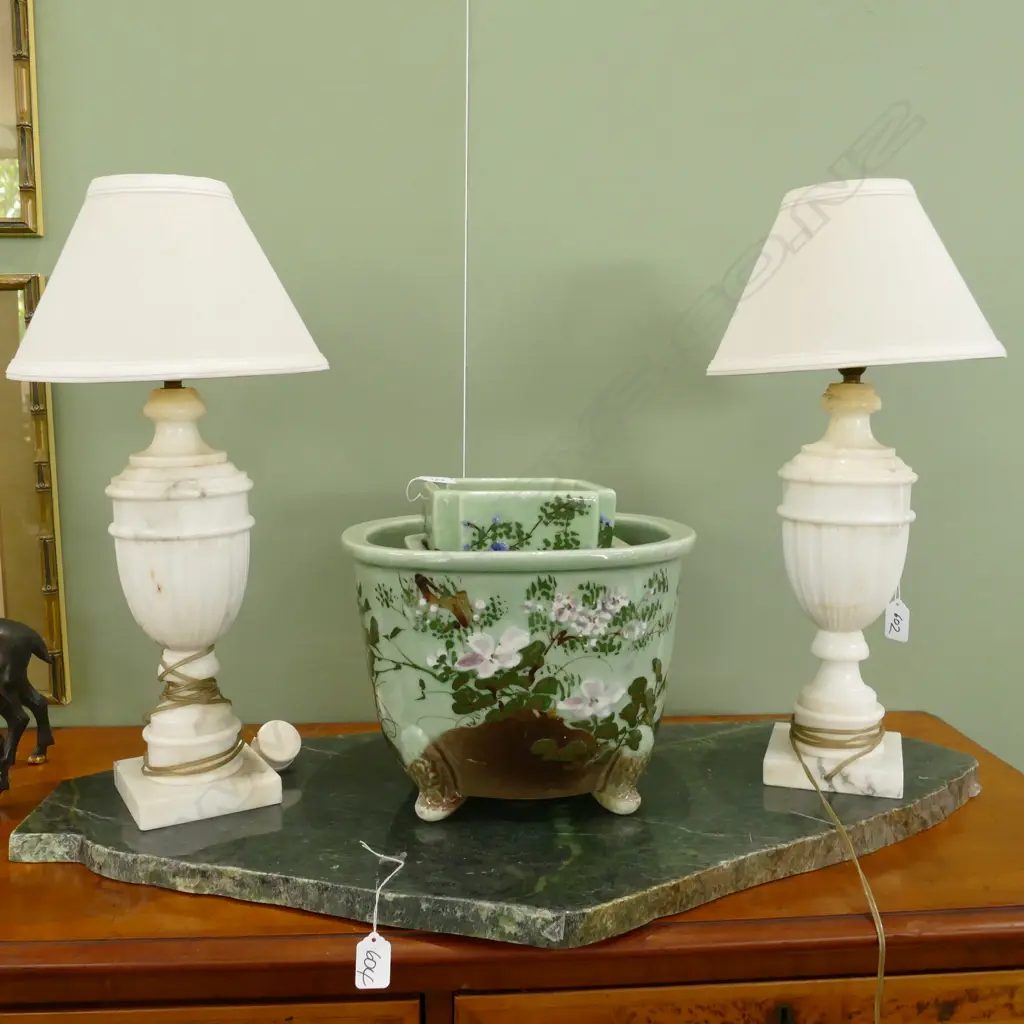 PR MARBLE TABLE LAMPS H. 520MM Image 1++