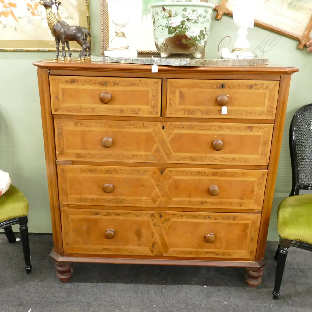INLAID KAURI SCOTCH CHEST Image 1++