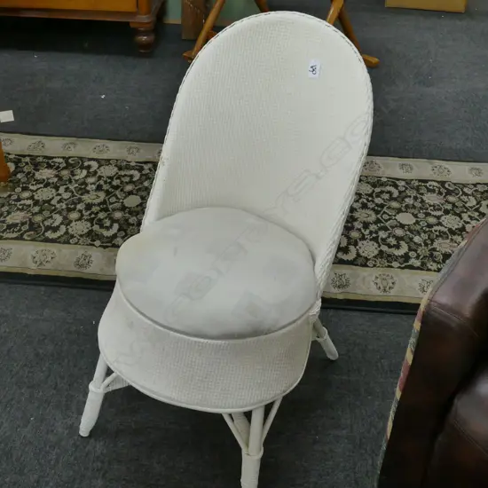 LLOYD LOOM STYLE BEDSIDE CHAIR