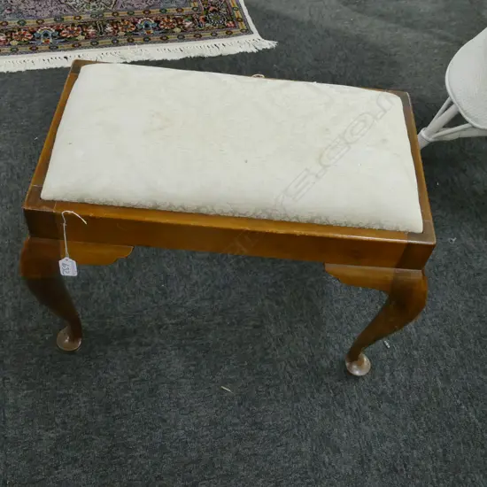 UPHOLSTERED STOOL  630MM L