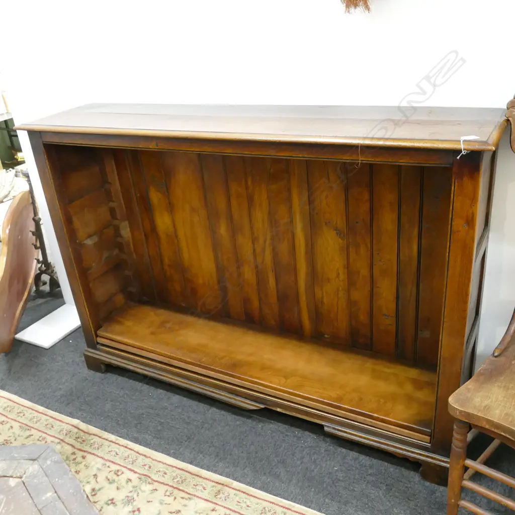 GEOIII STYLE OAK SEFTON POWRIE BOOKSHELVES AF 1420MM L 980MM H Image 1++