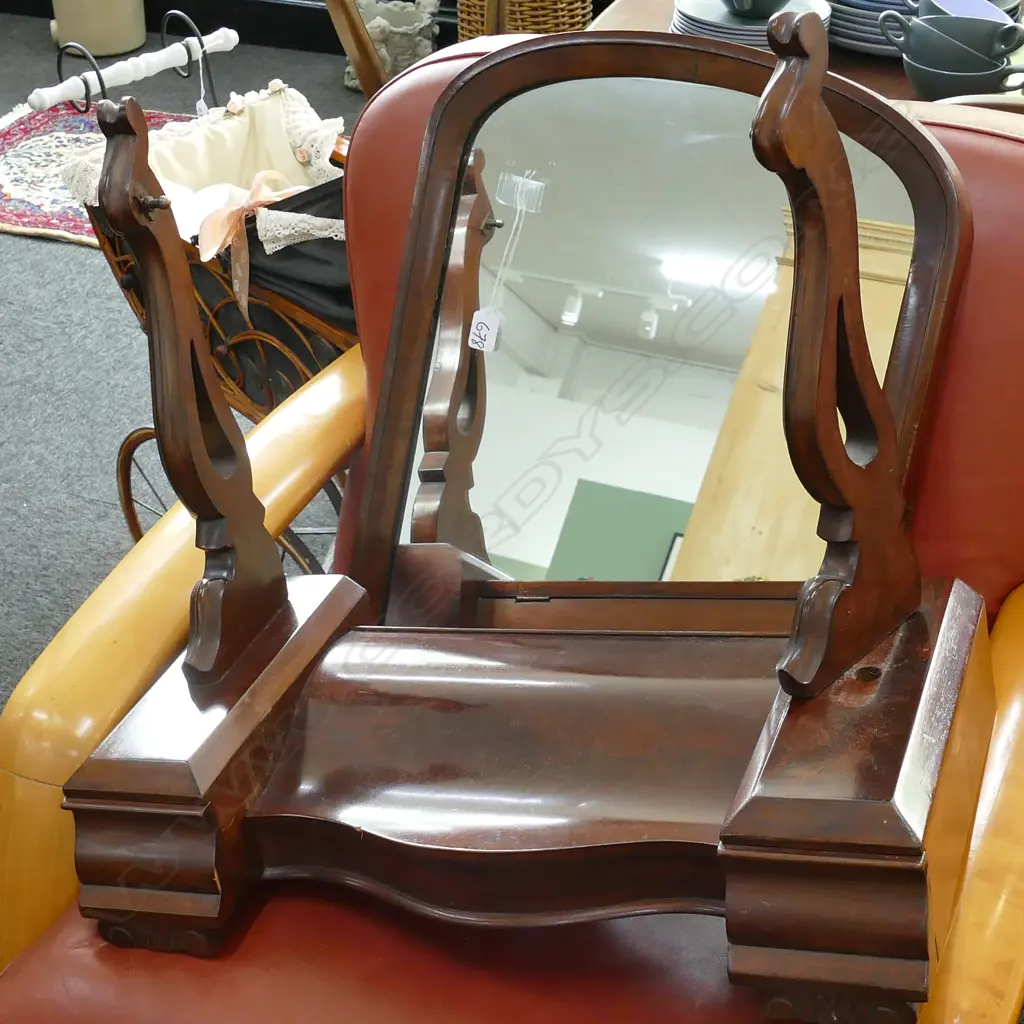 COLONIAL DRESSING TABLE MIRROR 810MM H 620MM W AF Image 1++