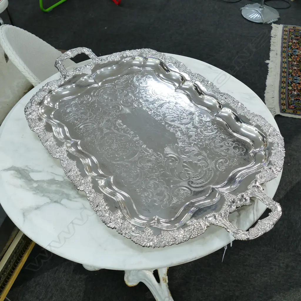 LARGE EPNS TRAY 690MM L Image 1++