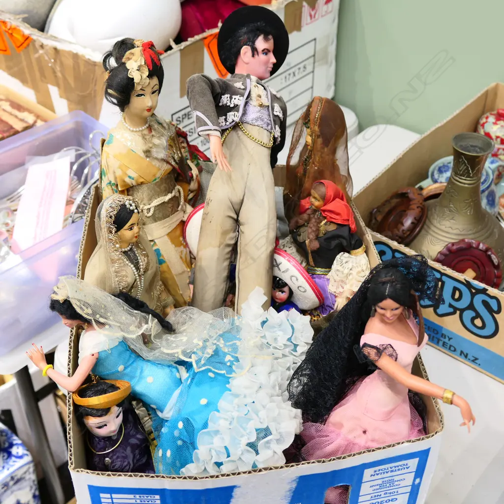 LOT ASST COSTUME DOLLS Image 1++